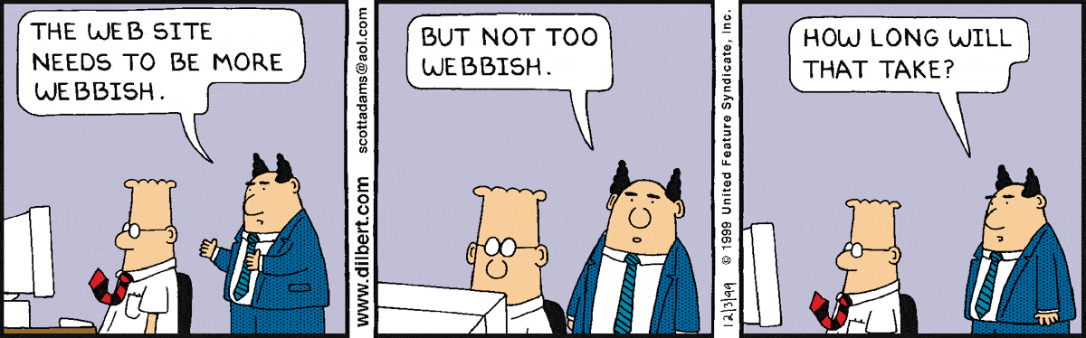 Dilbert Cartoon